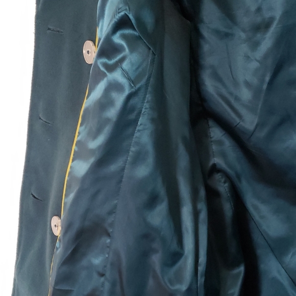 Kensie Teal/Green Coat - Picture 7 of 8